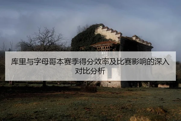 库里与字母哥本赛季得分效率及比赛影响的深入对比分析